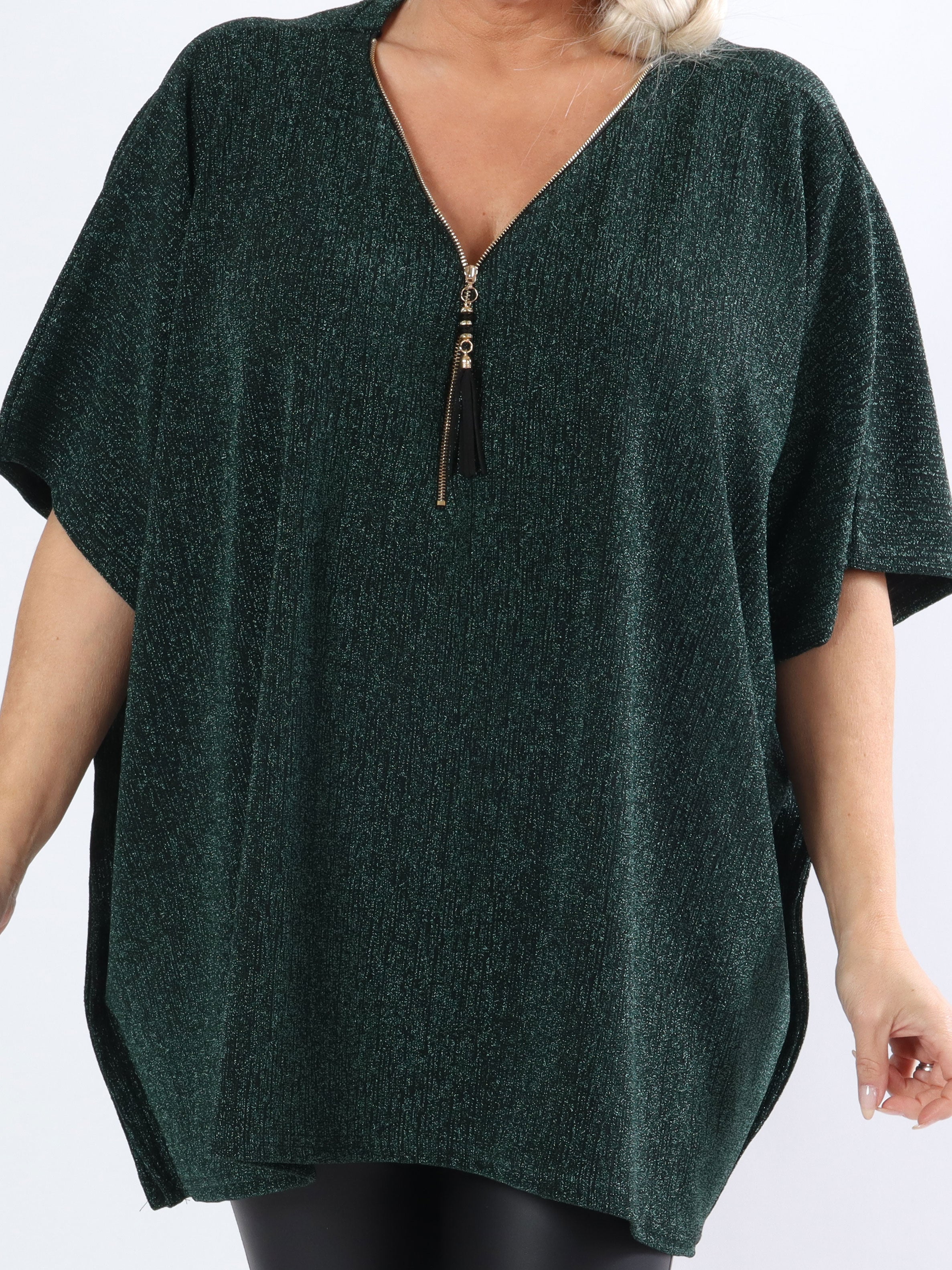 Milagrosa - Glittertunika i stora storlekar